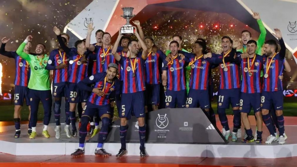 Barcelona venció al Real Madrid y se consagró campeón de la Supercopa de España