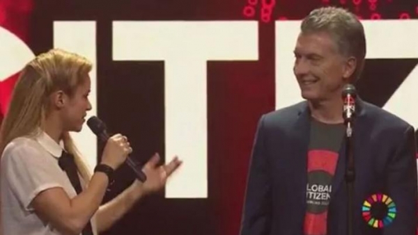 Macri abogó por la educación en el Global Citizen Festival: "Nada es más importante"