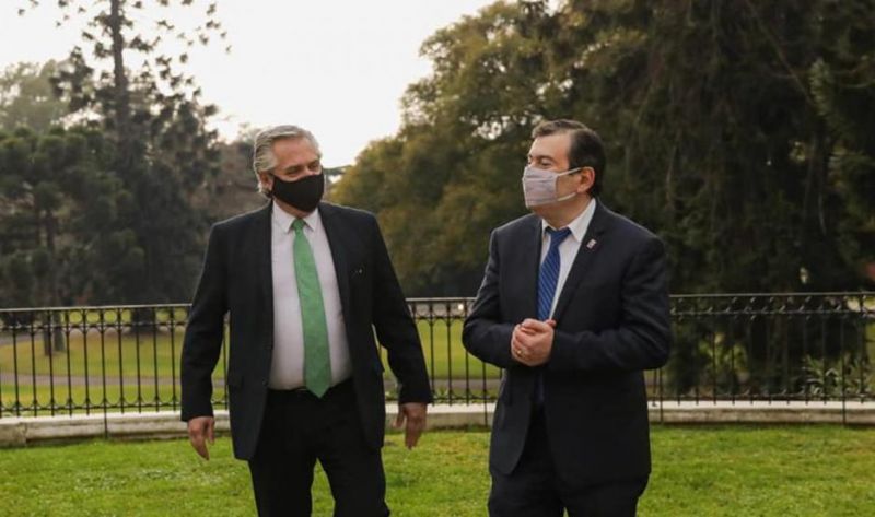 Zamora reveló los detalles de la reunión que mantuvo con el Presidente
