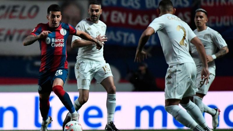 Era de San Lorenzo, pero Racing se lo empató en el descuento