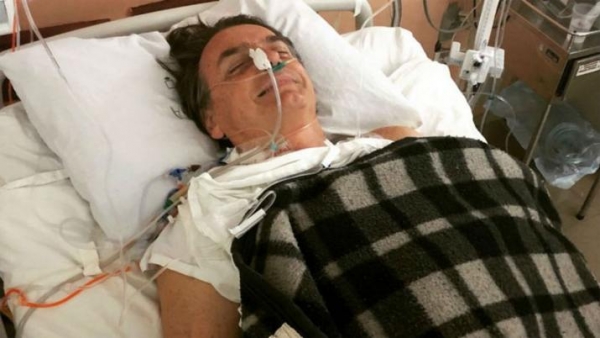 Jair Bolsonaro habló tras ser apuñalado: "Nunca le hice mal a nadie"