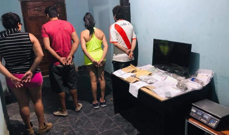 Desbaratan en Copo una banda que traía drogas de Chaco y de Corrientes y las vendía en Santiago