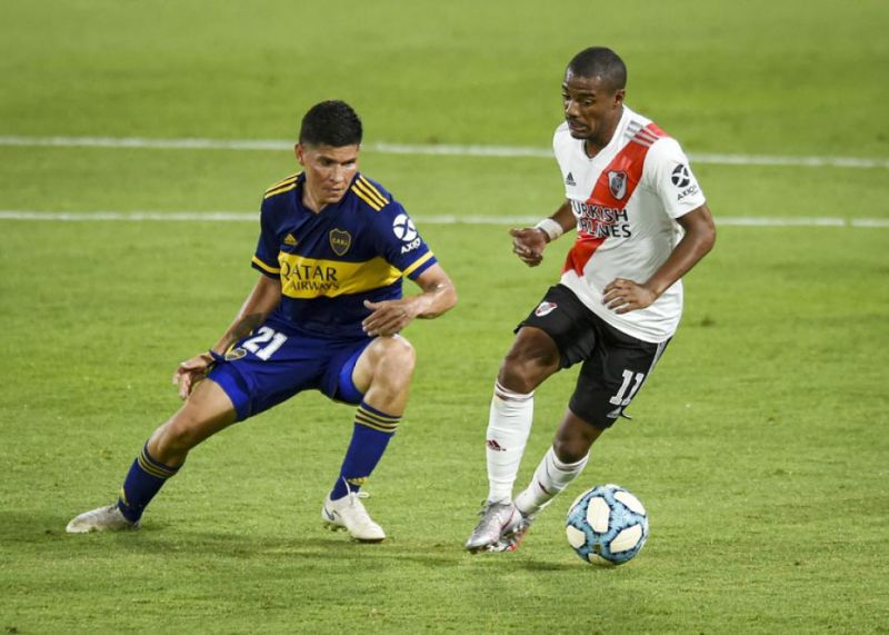 Boca y River jugaron un superclásico intenso y quedaron a mano