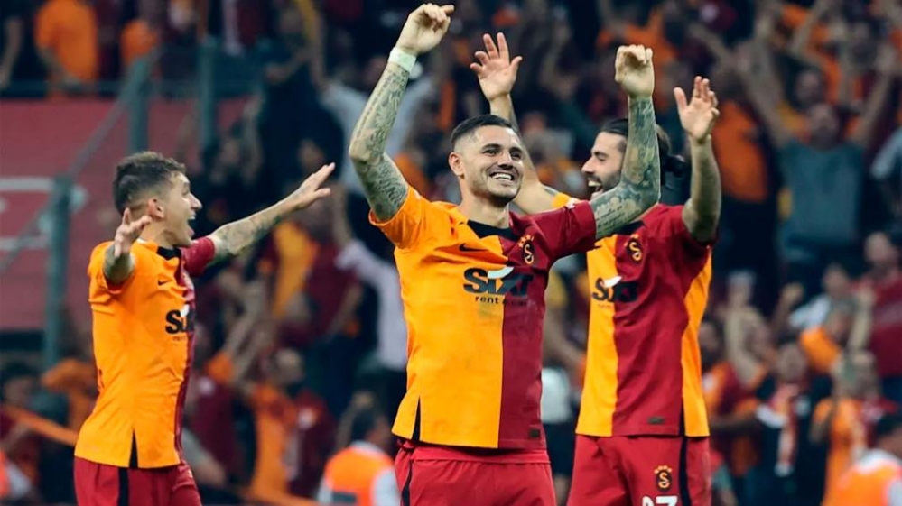 Debut a todo show de Mauro Icardi en el Galatasaray: la jugada del gol clave e hizo expulsar al arquero rival