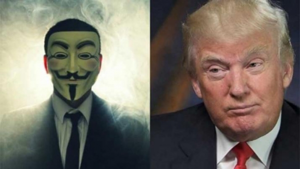 La amenaza de Anonymous a Trump: "Te vas a arrepentir"