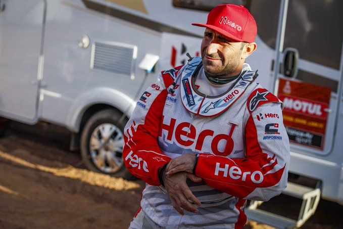 El motociclista Paulo Gonçalves sufrió un accidente fatal en la séptima etapa del Dakar