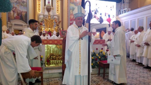 Ordenaron a Enrique Martínez Ossola como obispo auxiliar de Santiago del Estero