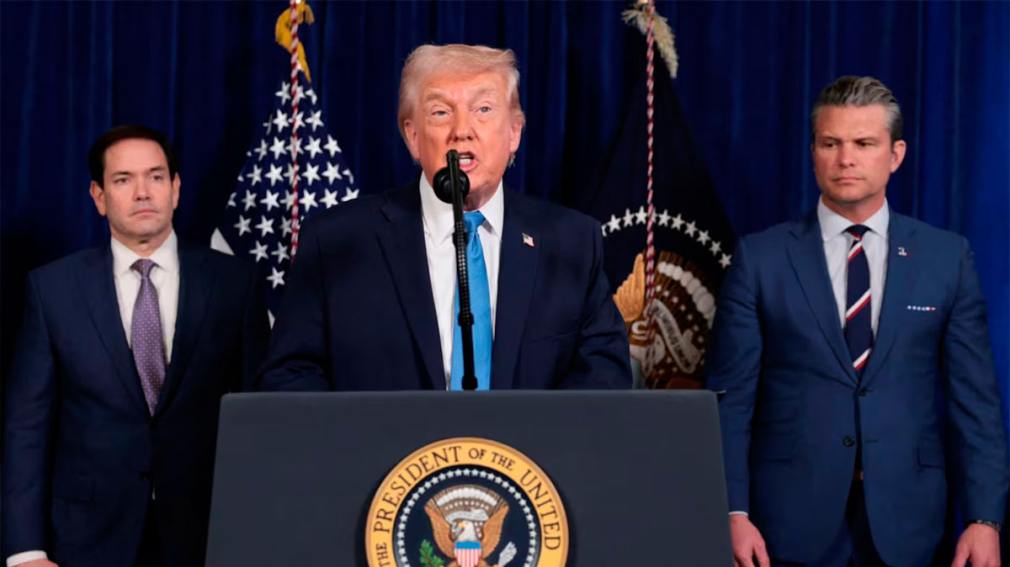 Trump habló en conferencia de prensa: "Vamos a gobernar Venezuela hasta que se haga una transición ordenada".