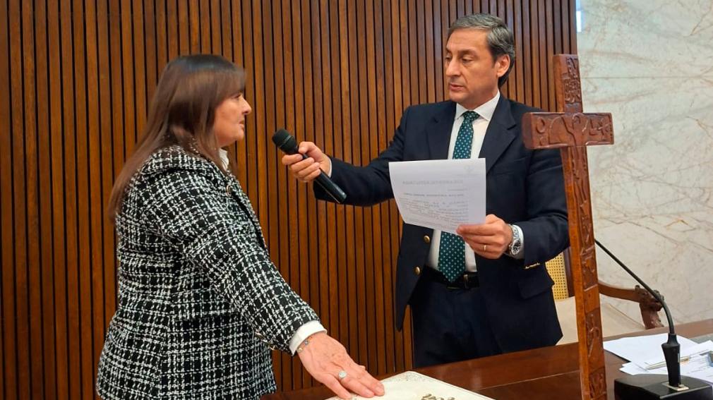 Legislatura provincial: Silvia Borlone asumió como diputada en reemplazo del fallecido legislador Juan Sequeira.
