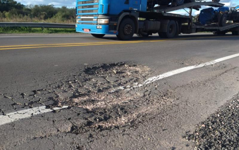 Advierten sobre el calamitoso estado de la ruta nacional 16