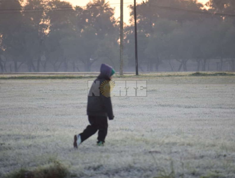 El frío se sintió en Sáenz Peña: mínima de 0° grados