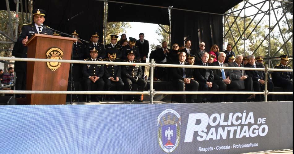 La Policía de la Provincia celebró su 72° Aniversario con un imponente acto en el Parque Aguirre.