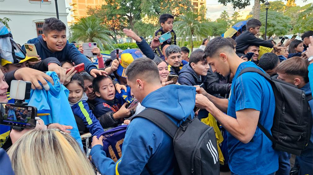 Gran expectativa por la llegada de Boca a Santiago del Estero para jugar por Copa Argentina.
