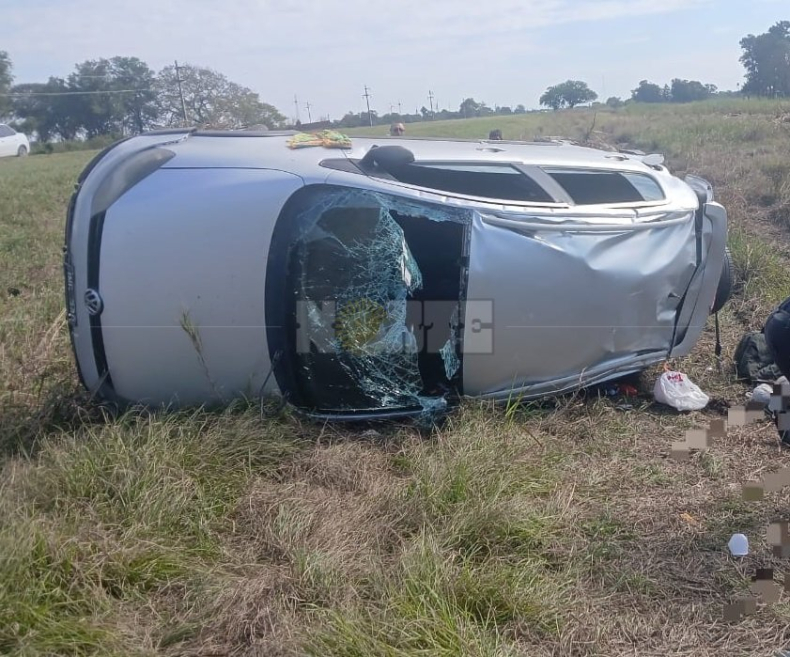 Una mujer murió en un vuelco en la ruta nacional 16-