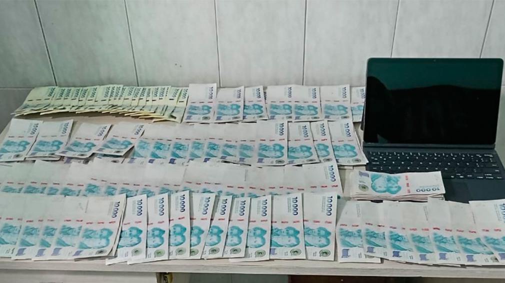 Tras un robo a un sacerdorte en Campo Gallo, la policía secuestró dinero y aprehendió a un hombre.
