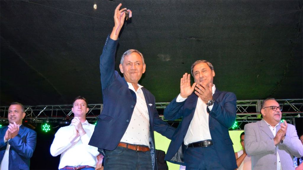 Silva Neder, en Campo Gallo: “Nos motiva seguir haciendo un Santiago unido y en progreso”