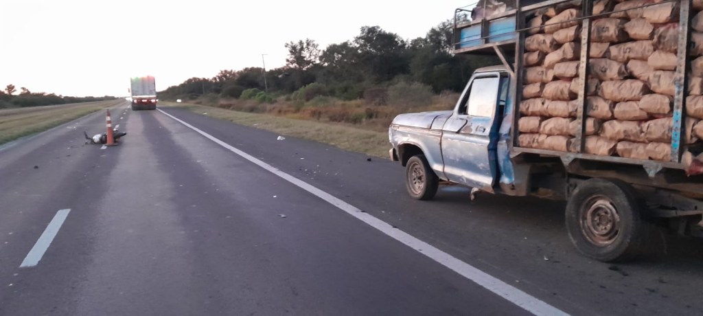 Murió un motociclista en un siniestro vial sobre la ruta 16