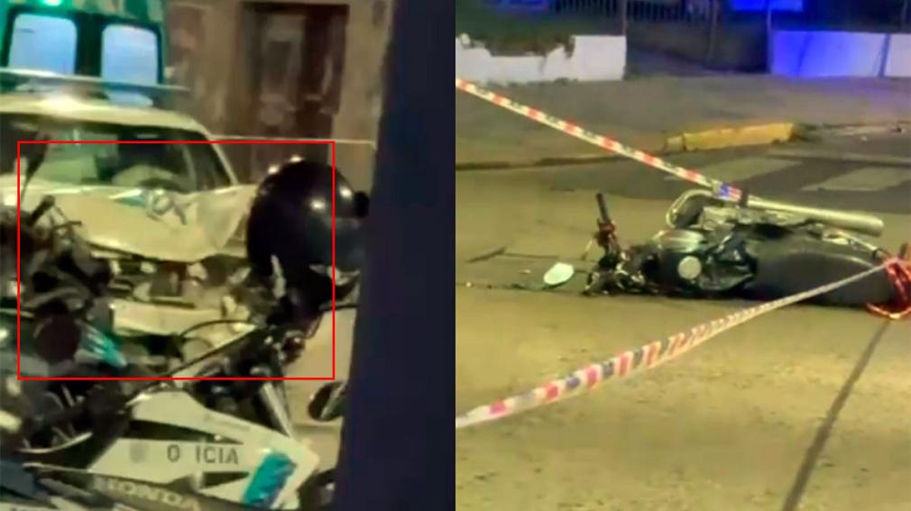 Motociclista murió atropellado por un patrullero que iba en apoyo por disturbios.