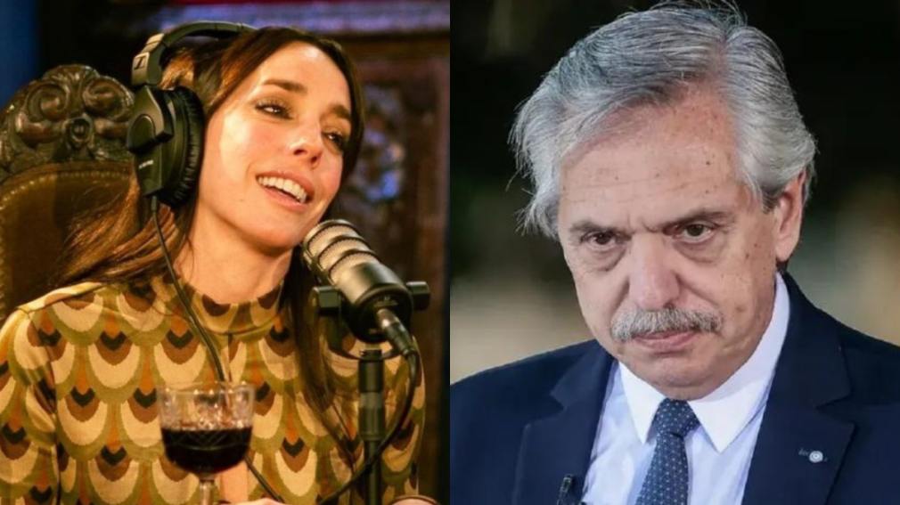 Salieron a la luz nuevas fotos de Tamara Pettinato y Alberto Fernández en el despacho presidencial
