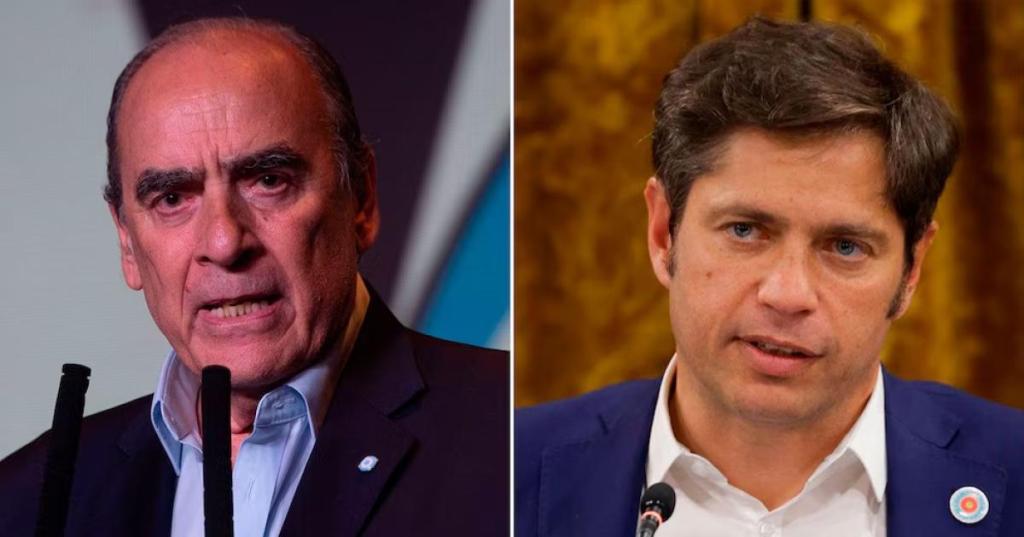 Kicillof reveló su intercambio por WhatsApp con Guillermo Francos tras las elecciones bonaerenses.bg