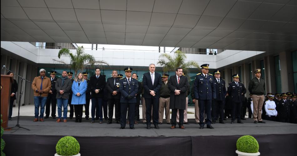 La Policía de la Provincia dio inicio a los festejos por un nuevo aniversario.