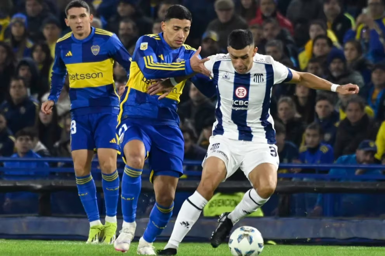 Boca aguantó y solo pudo empatar ante Talleres en la Bombonera