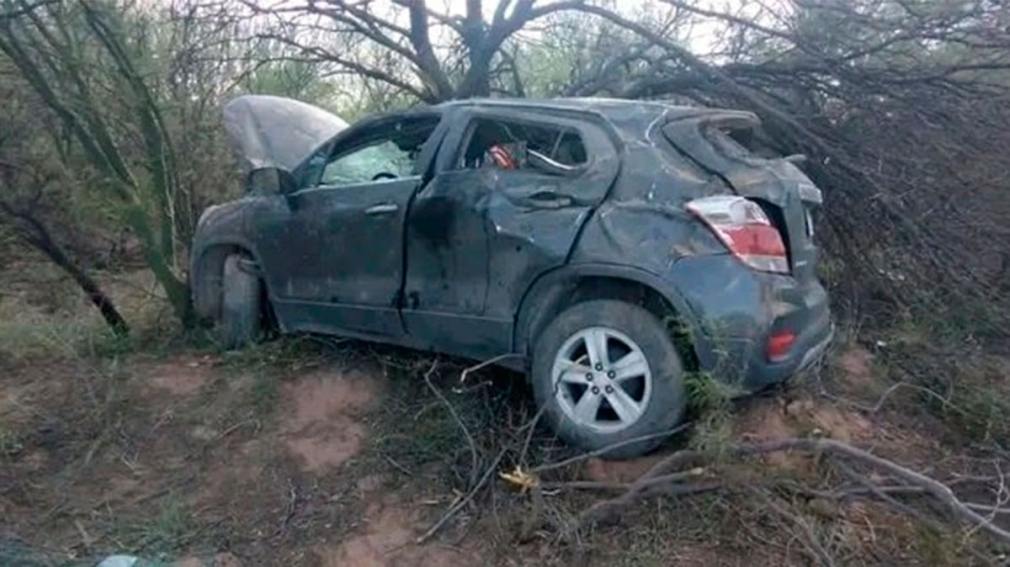 Tragedia: familia santiagueña volcó en La Rioja y un niño de 11 años perdió la vida