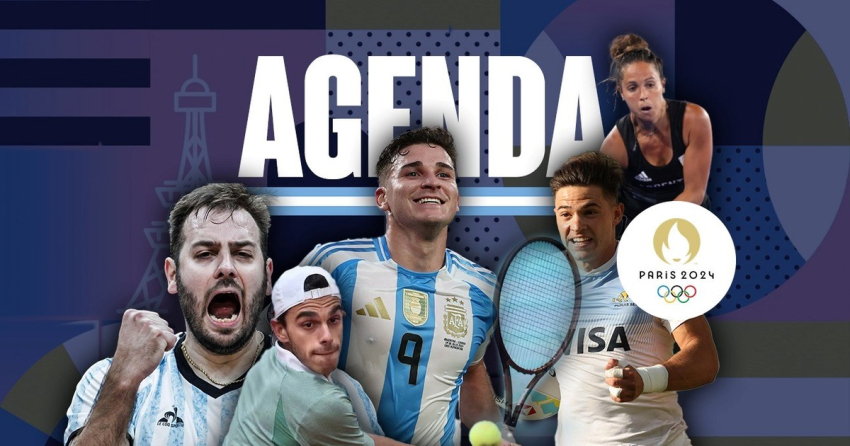 La agenda completa de todos los argentinos que compiten este sábado en París 2024