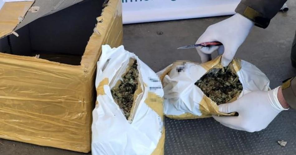 Atrapan a dos hombres con dos kilos de marihuana en Monte Quemado.