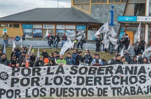 Tierra del Fuego en pie: una lucha obrera en defensa del empleo.