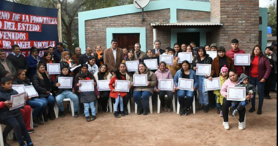 "La Provincia trabaja para mejora la calidad de vida de su gente"
