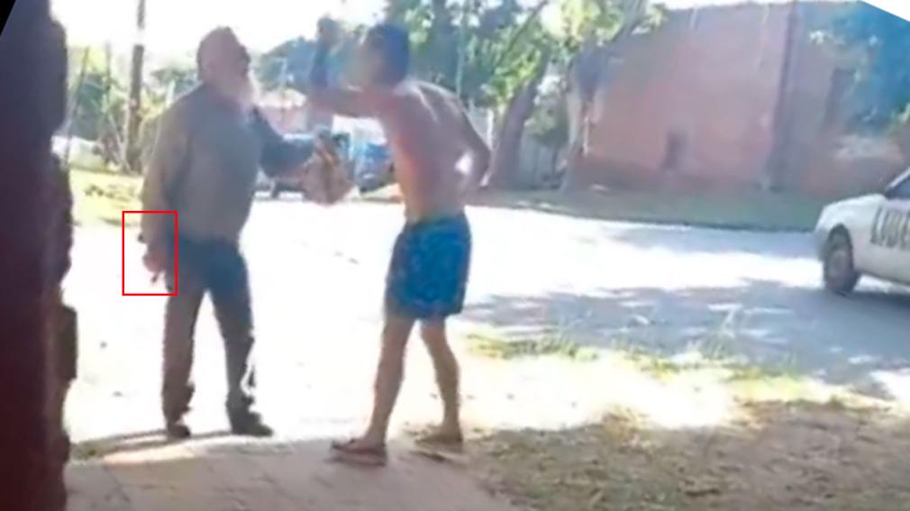 La Plata: un jubilado discutió con un vecino y le pegó tres tiros