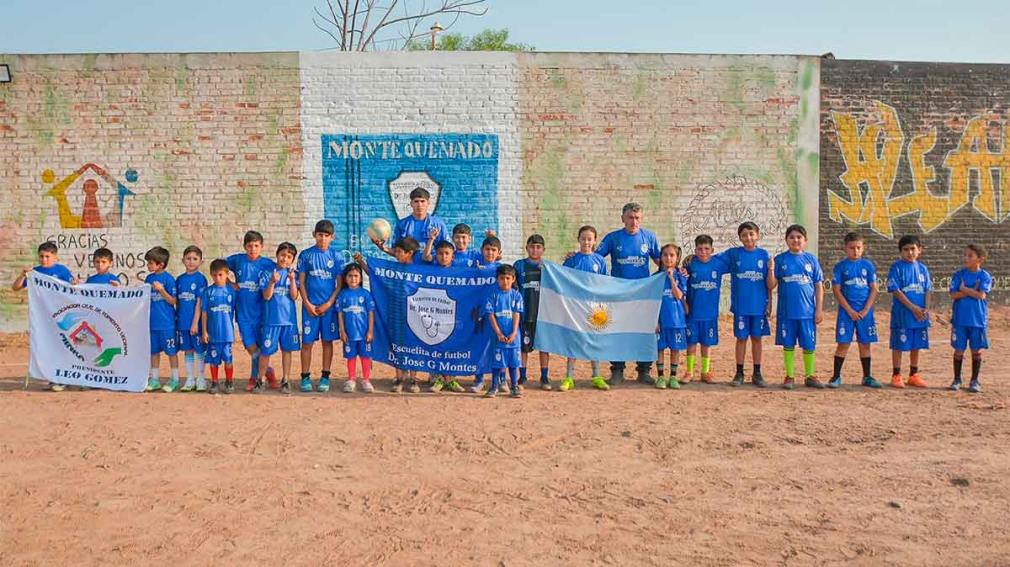 Un proyecto, un homenaje y un sueño: la historia de la Escuelita de Fútbol “Dr. José Genaro Montes”