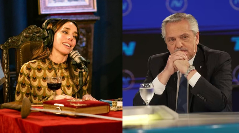 Salió a la luz un nuevo video de Tamara Pettinato en el sillón presidencial: "Te voy a mandar a matar"