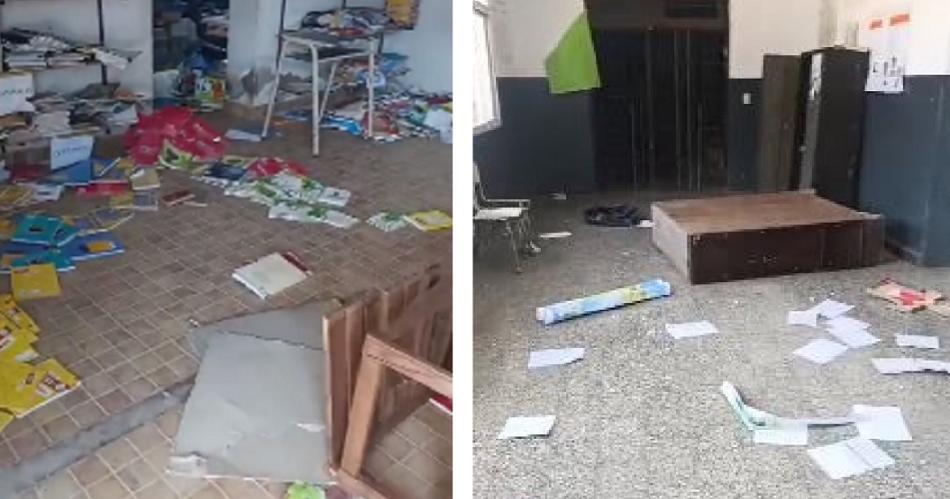 Monte Quemado: se registraron graves actos de vandalismo en el Escuela N°421-