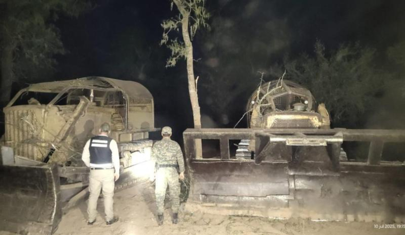 Nuevo desmonte forestal detenido en pleno El Impenetrable chaqueño.