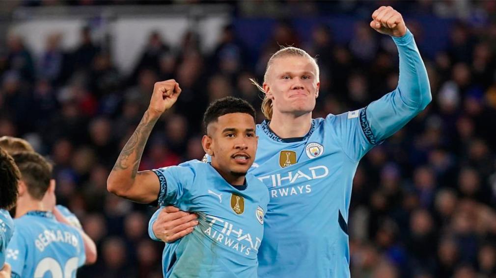 Haaland volvió al gol y Manchester City se reencontró con la victoria ante Leicester