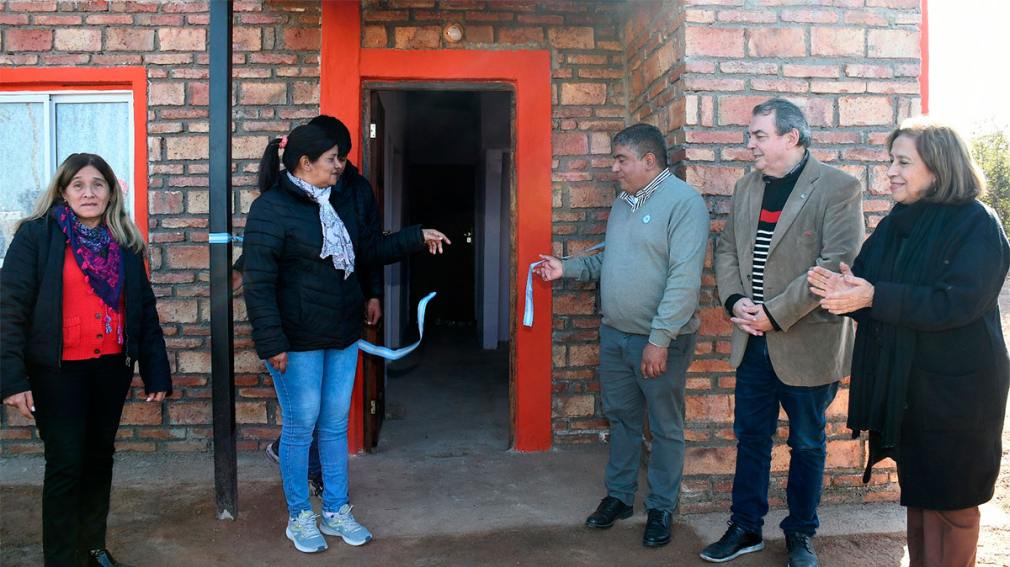 El Gobierno inauguró importantes obras en el departamento Pellegrini