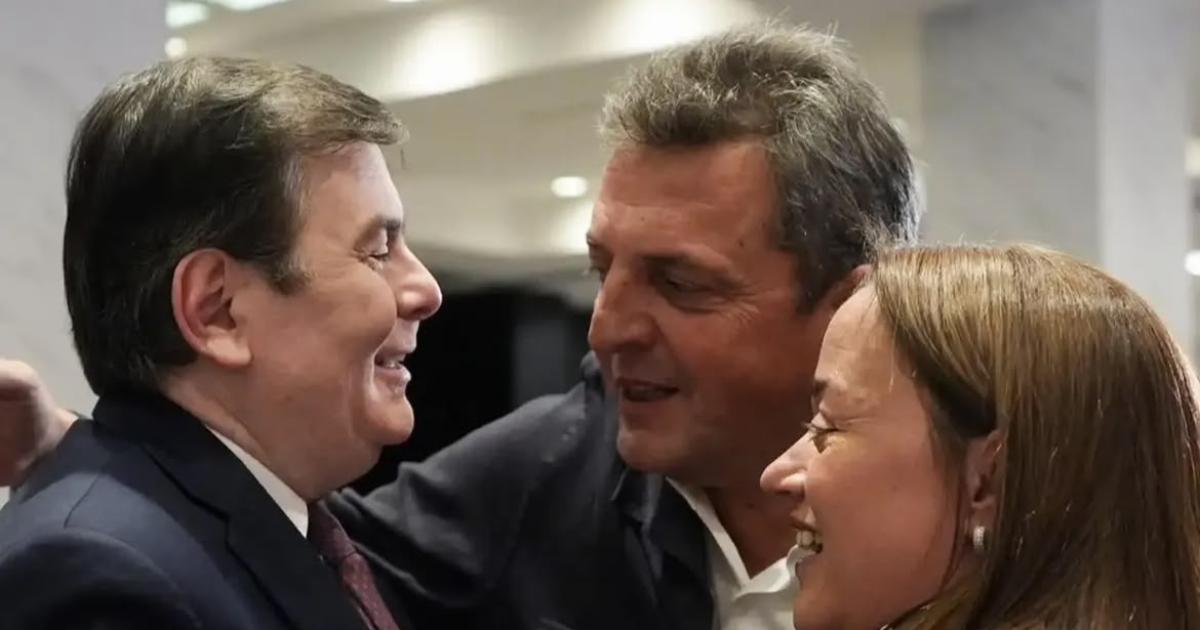 Homenaje a De la Sota: Gerardo Zamora se reunió con Massa, Llaryora y Schiaretti.
