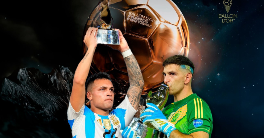 Anunciaron los nominados al Balón de Oro: "Dibu" y Lautaro Martínez entre los candidatos