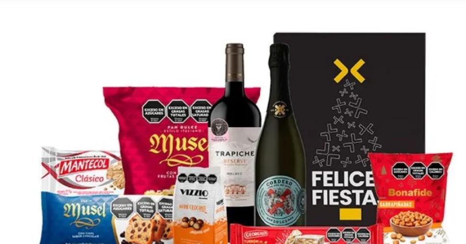 Ofrecen cajas navideñas que oscilan entre $5.500 a $30 mil.
