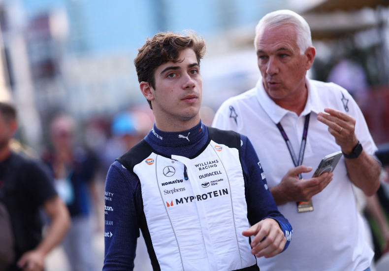 Colapinto es el primer piloto argentino en largar en el top ten desde Carlos Reutemann