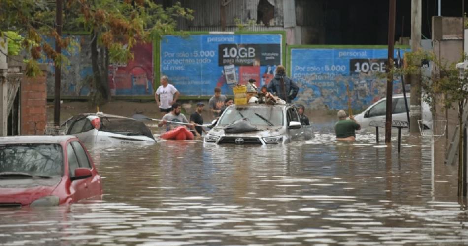 Temporal en Bahía Blanca: el Gobierno decretó tres días de duelo por las víctimas fatales.
