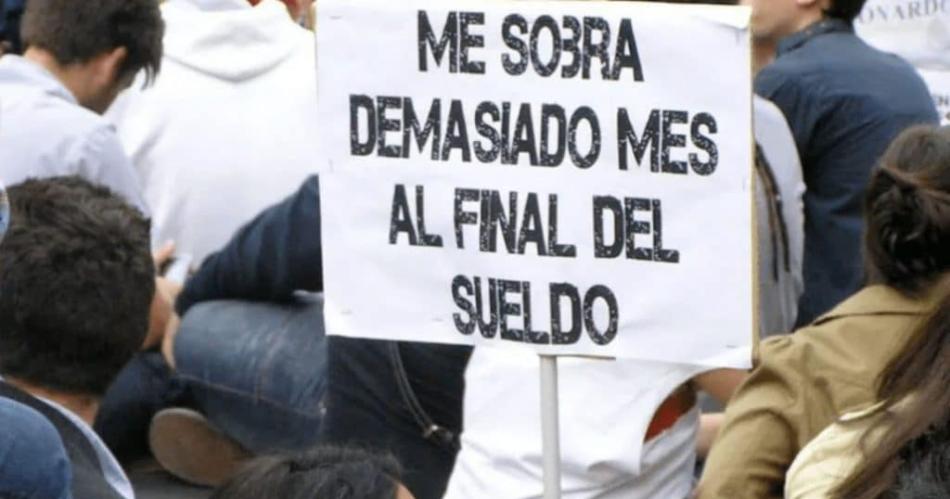 Aumentó la cantidad de argentinos que no llegan a fin de mes.