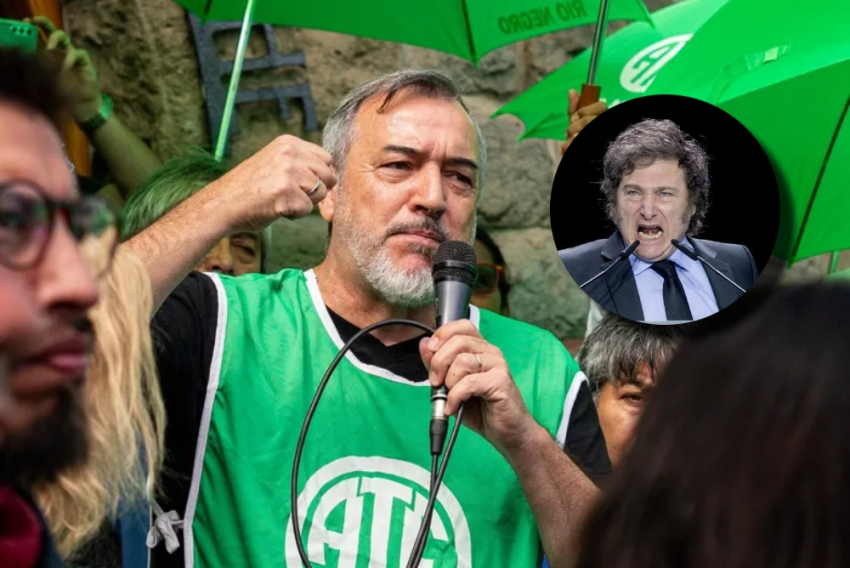 ATE decidió cortar las rutas y bloquear el aeropuerto de Córdoba en rechazo a la visita de Milei