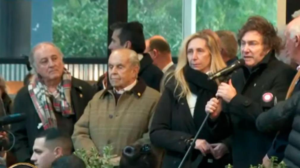 Milei habló en La Rural: “Vamos a eliminar el Impuesto País y luego las retenciones para que el campo sea libre”