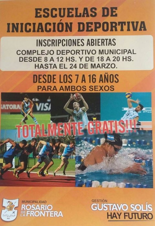 Rosario de la Frontera: CURSOS DE INICIACION DEPORTIVA