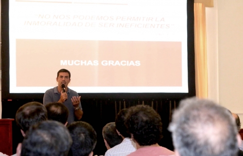 URTUBEY: "HAY QUE INNOVAR PARA ACELERAR PROCESOS Y SER CADA DÍA MÁS EFICIENTES"