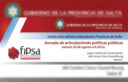 EN UNA JORNADA PARA INTENDENTES SE FIRMARÁN CONVENIOS POR OBRAS Y CONTROL DEL DENGUE
