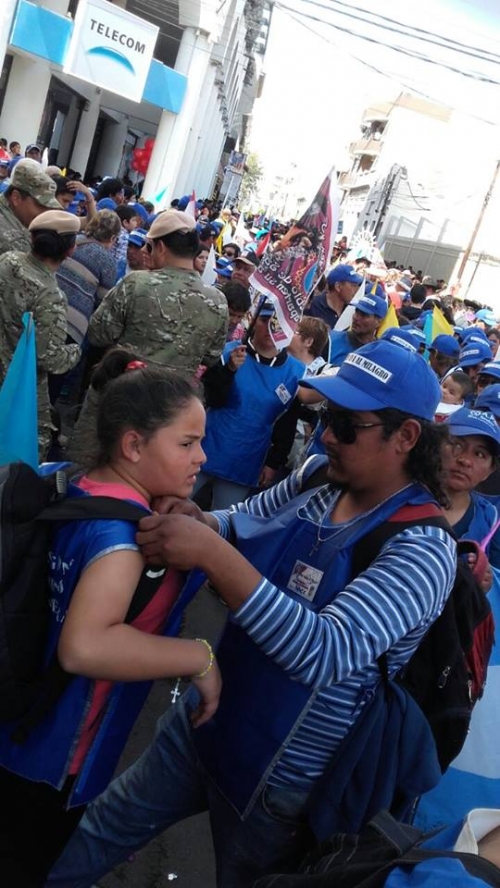 LLEGARON LOS PEREGRINOS ROSARINOS